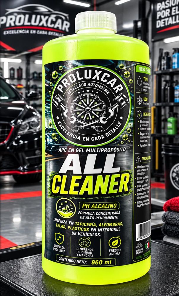 All Cleaner APC Multipropósito en Gel de Proluxcar, 960 ml